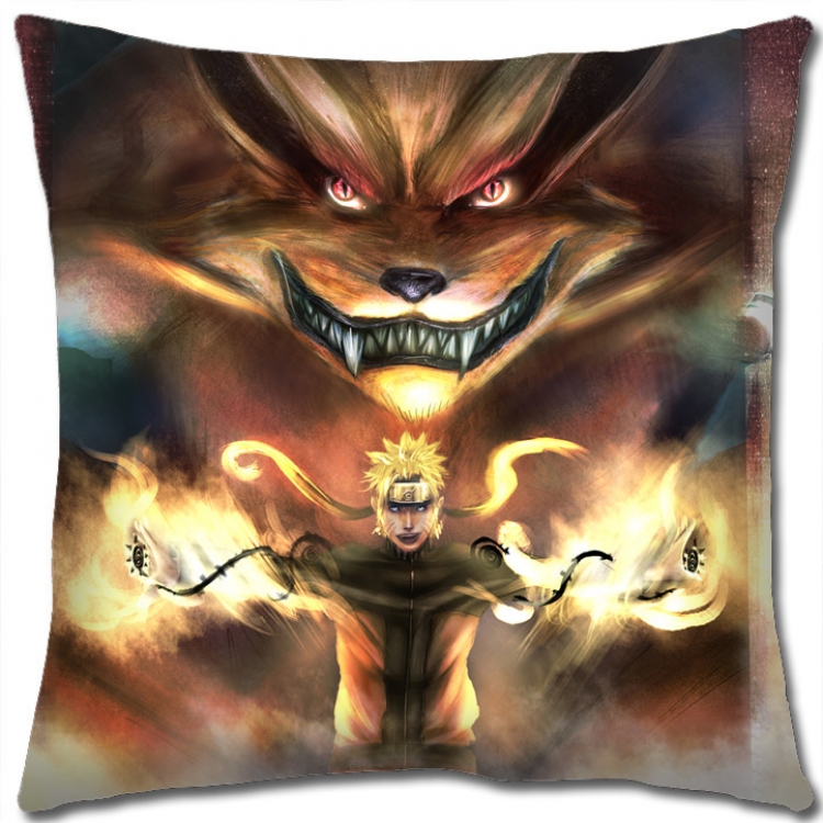 Naruto Anime square full-color pillow cushion 45X45CM H7-463 NO FILLING