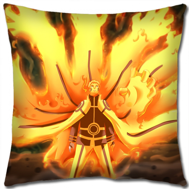 Naruto Anime square full-color pillow cushion 45X45CM H7-413 NO FILLING