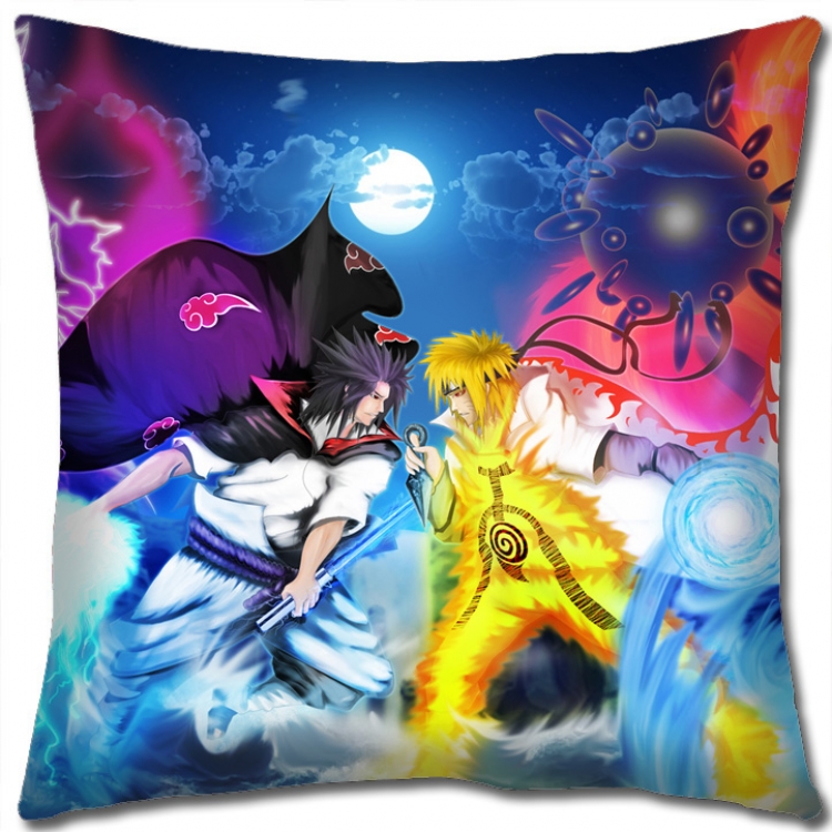 Naruto Anime square full-color pillow cushion 45X45CM  H7-457 NO FILLING