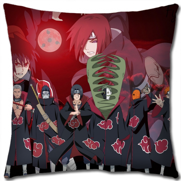 Naruto Anime square full-color pillow cushion 45X45CM H7-361 NO FILLING