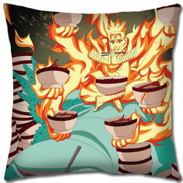 Naruto Anime square full-color pillow cushion 45X45CM H7-431 NO FILLING