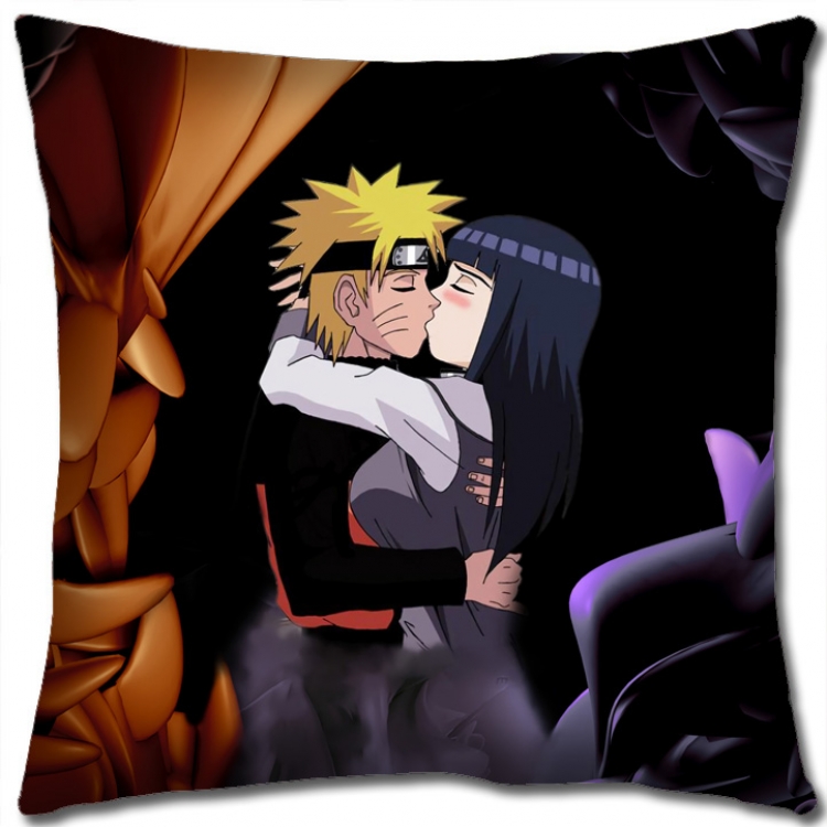 Naruto Anime square full-color pillow cushion 45X45CM H7-499 NO FILLING