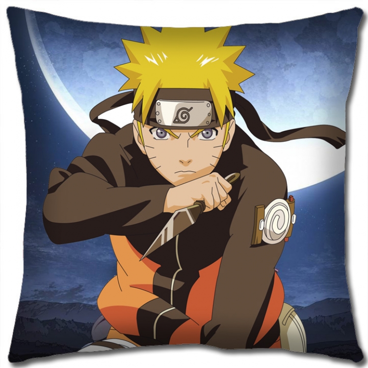 Naruto Anime square full-color pillow cushion 45X45CM H7-517 NO FILLING