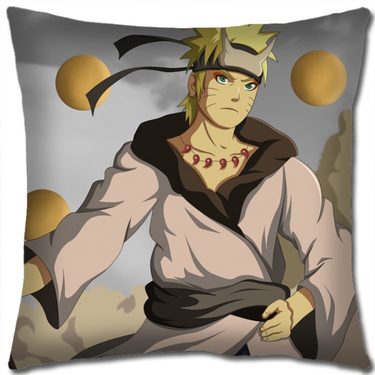 Naruto Anime square full-color pillow cushion 45X45CM H7-404 NO FILLING