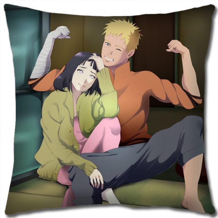 Naruto Anime square full-color pillow cushion 45X45CM H7-337 NO FILLING