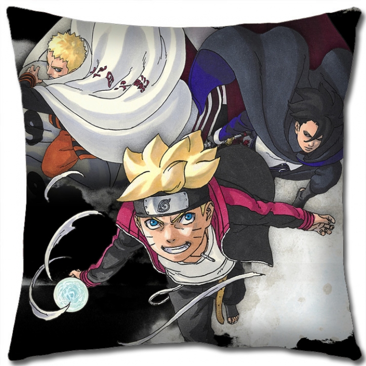 Naruto Anime square full-color pillow cushion 45X45CM H7-339 NO FILLING