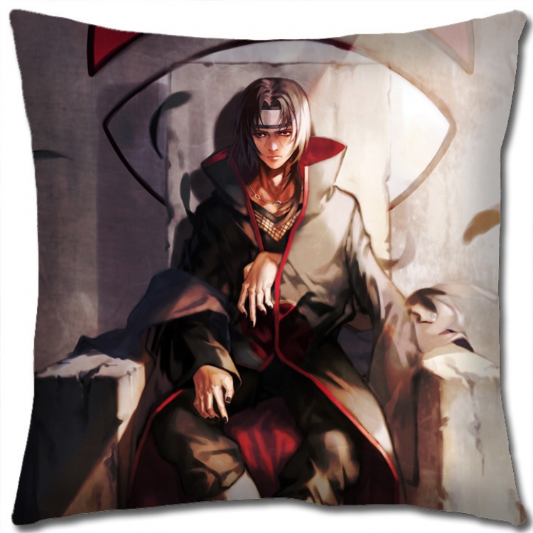 Naruto Anime square full-color pillow cushion 45X45CM H7-323 NO FILLING