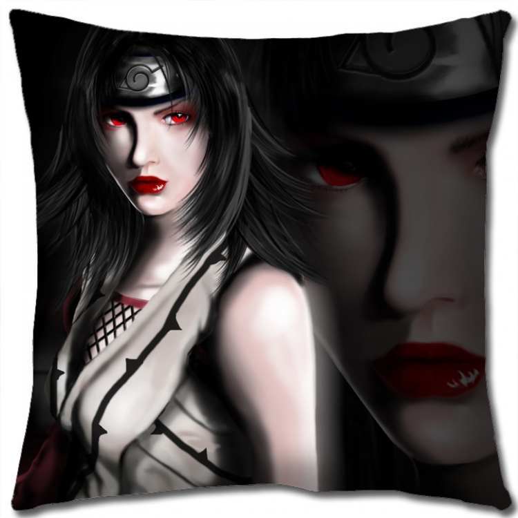 Naruto Anime square full-color pillow cushion 45X45CM H7-393 NO FILLING