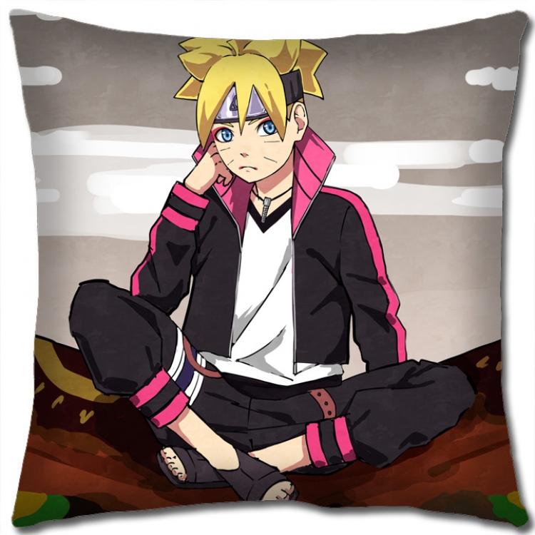 Naruto Anime square full-color pillow cushion 45X45CM H7-322 NO FILLING