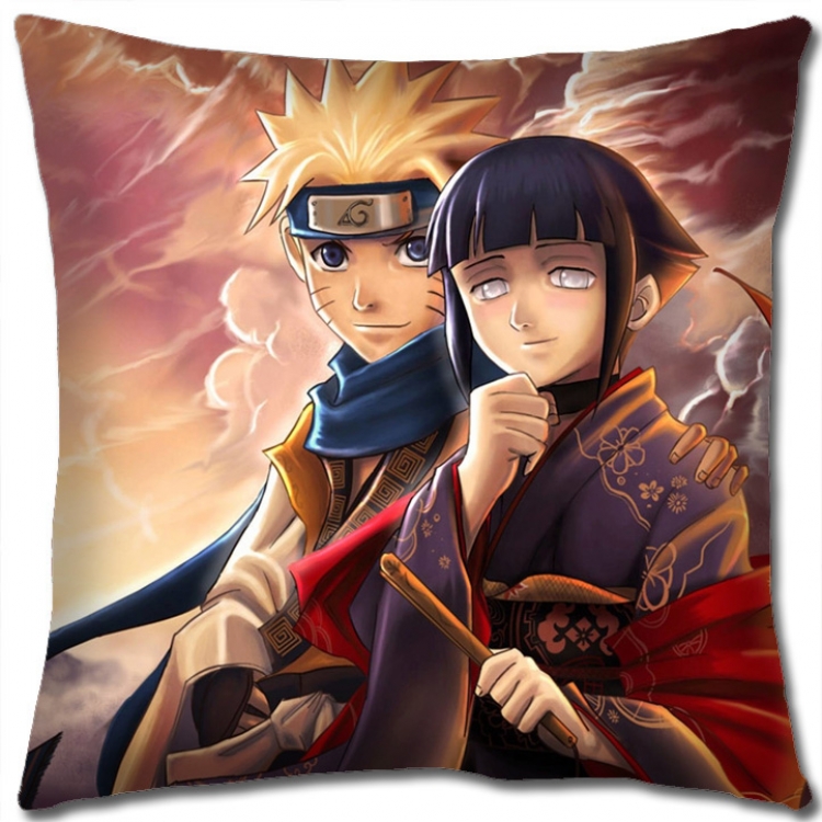 Naruto Anime square full-color pillow cushion 45X45CM H7-485 NO FILLING