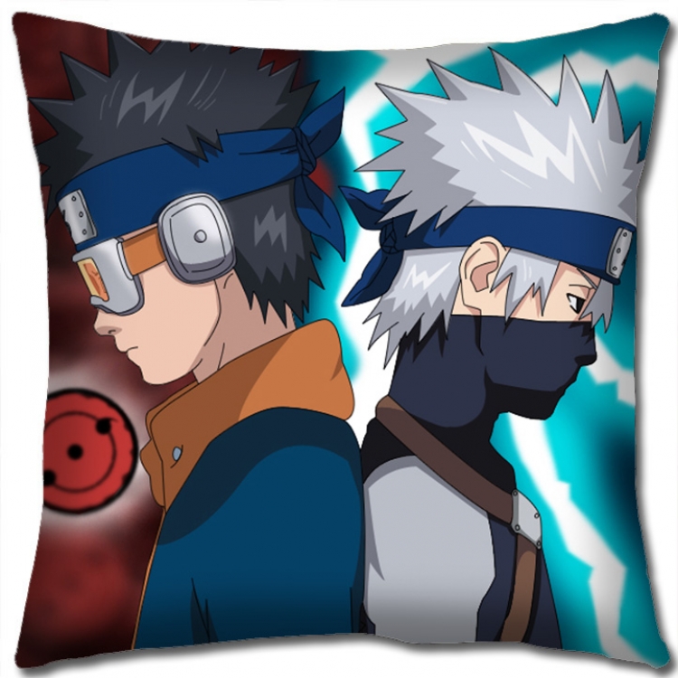 Naruto Anime square full-color pillow cushion 45X45CM  H7-434 NO FILLING