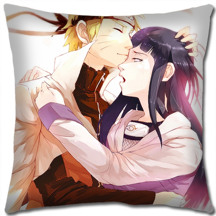 Naruto Anime square full-color pillow cushion 45X45CM H7-376 NO FILLING