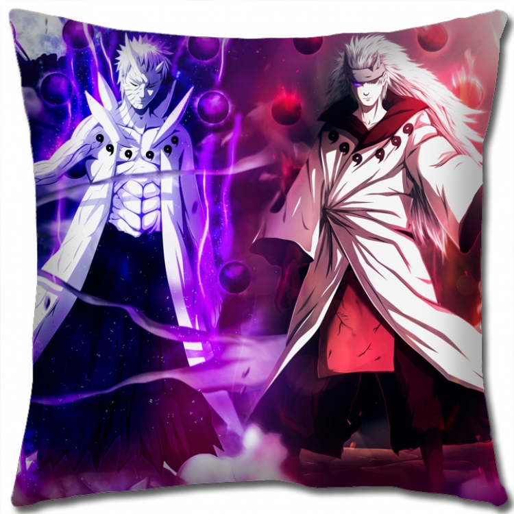 Naruto Anime square full-color pillow cushion 45X45CM H7-429 NO FILLING