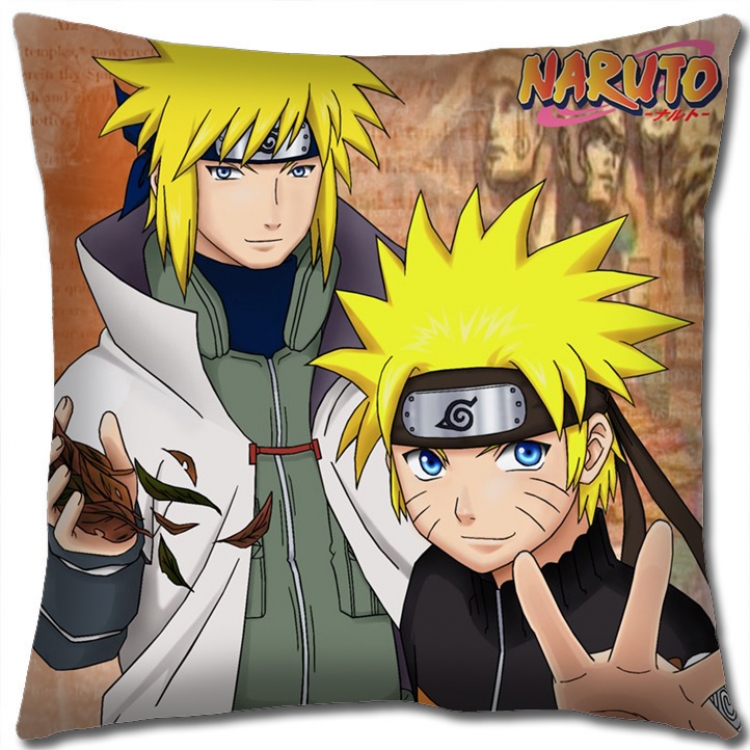 Naruto Anime square full-color pillow cushion 45X45CM H7-456 NO FILLING