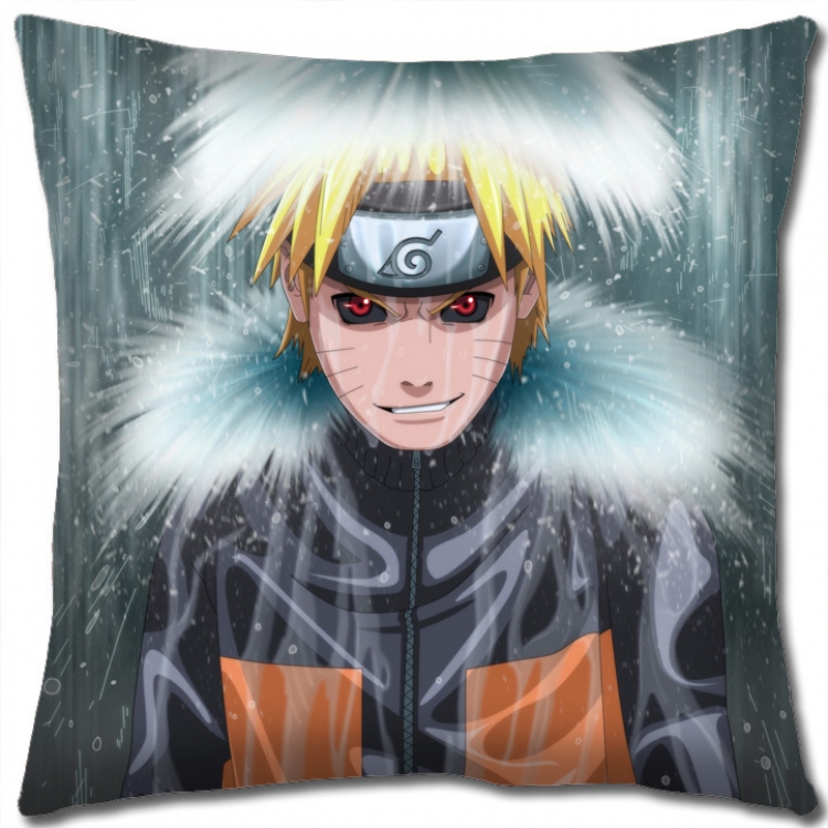 Naruto Anime square full-color pillow cushion 45X45CM H7-405 NO FILLING
