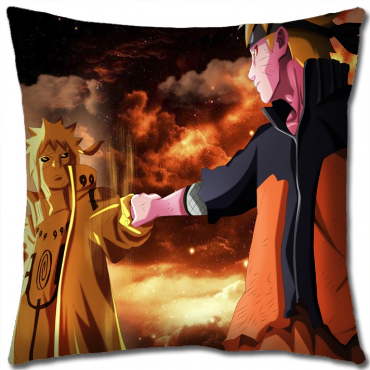 Naruto Anime square full-color pillow cushion 45X45CM H7-360 NO FILLING