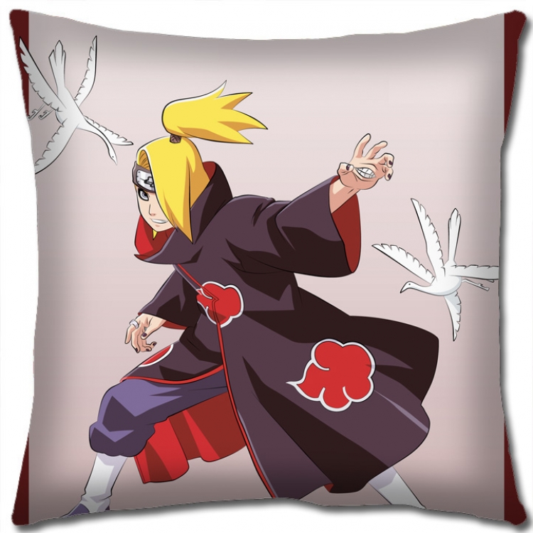 Naruto Anime square full-color pillow cushion 45X45CM H7-444 NO FILLING
