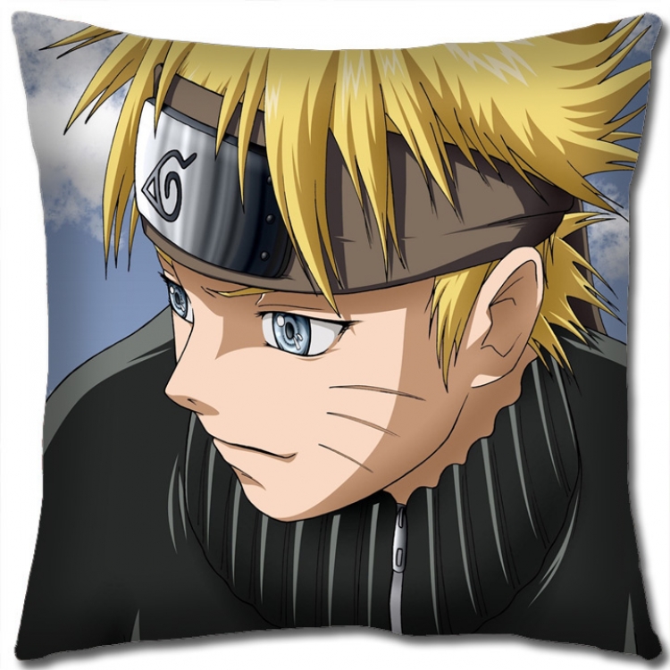 Naruto Anime square full-color pillow cushion 45X45CM H7-345 NO FILLING