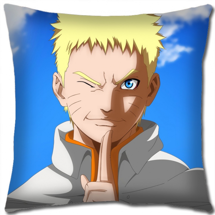 Naruto Anime square full-color pillow cushion 45X45CM  H7-414 NO FILLING