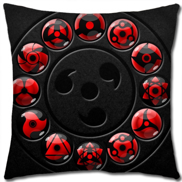 Naruto Anime square full-color pillow cushion 45X45CM H7-411 NO FILLING