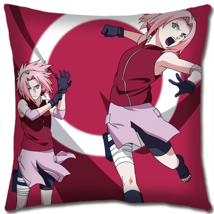 Naruto Anime square full-color pillow cushion 45X45CM H7-438 NO FILLING