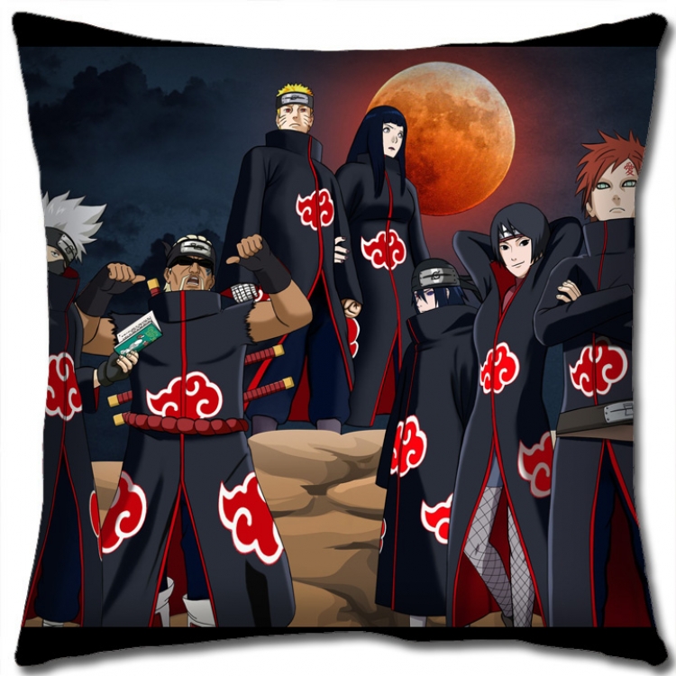 Naruto Anime square full-color pillow cushion 45X45CM H7-352 NO FILLING
