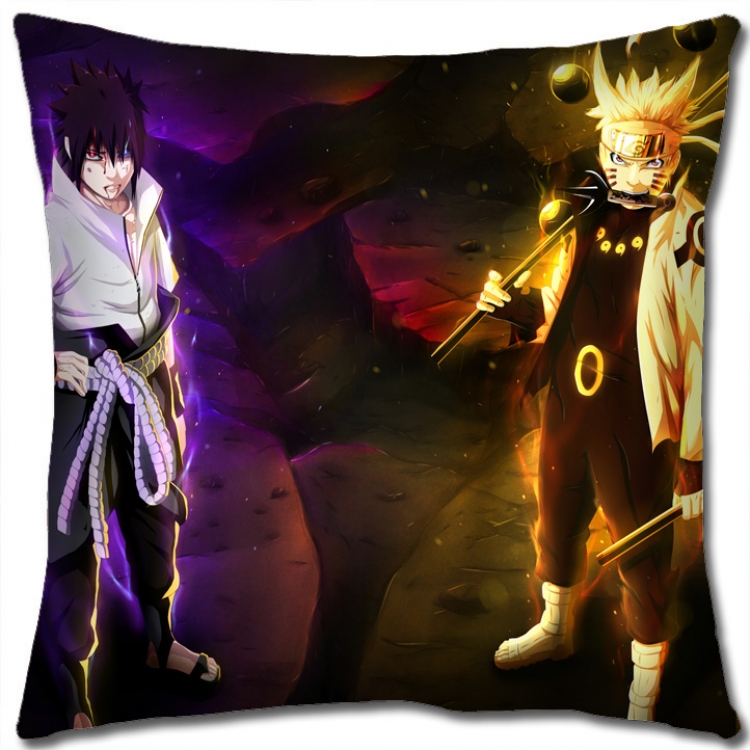 Naruto Anime square full-color pillow cushion 45X45CM H7-426 NO FILLING