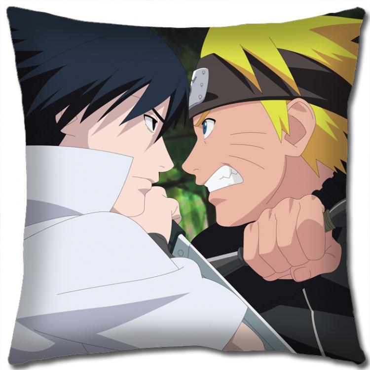 Naruto Anime square full-color pillow cushion 45X45CM H7-436 NO FILLING