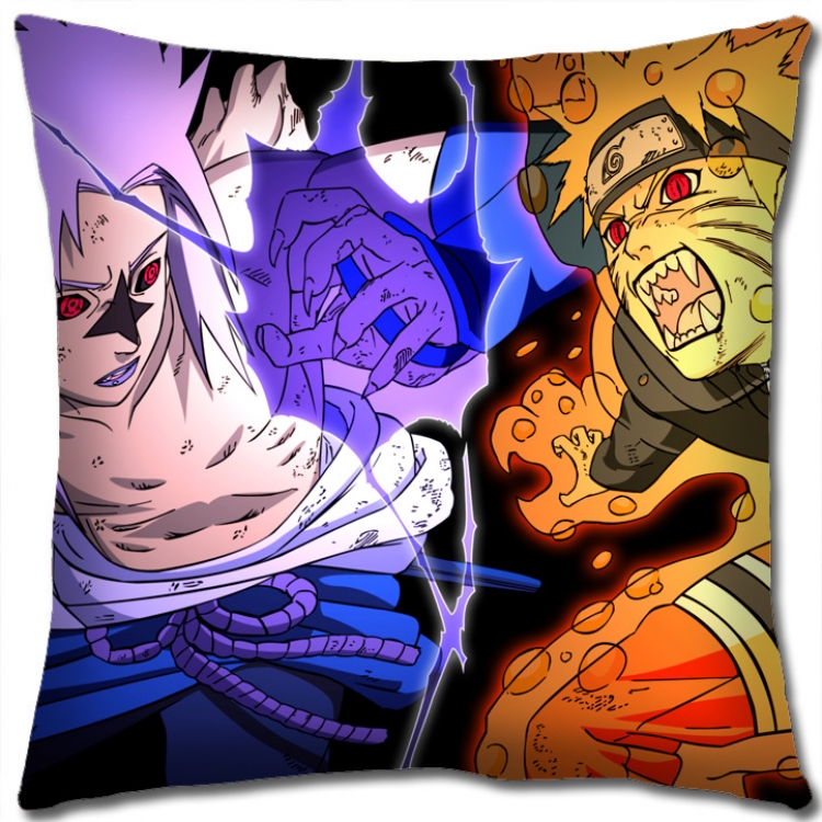 Naruto Anime square full-color pillow cushion 45X45CM H7-470 NO FILLING