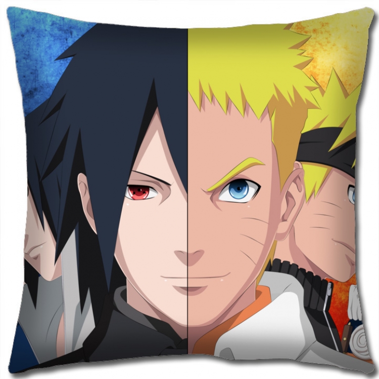 Naruto Anime square full-color pillow cushion 45X45CM H7-380 NO FILLING