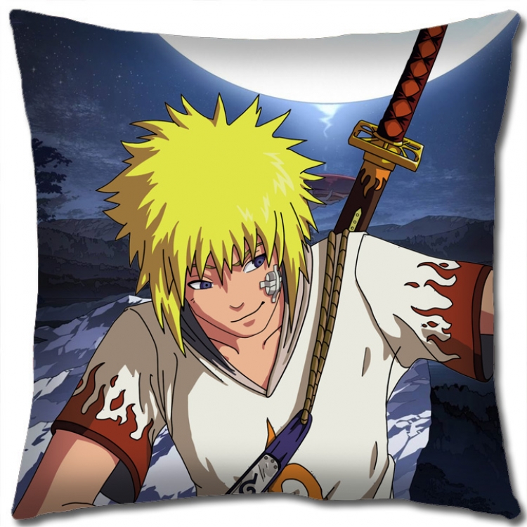 Naruto Anime square full-color pillow cushion 45X45CM H7-516 NO FILLING