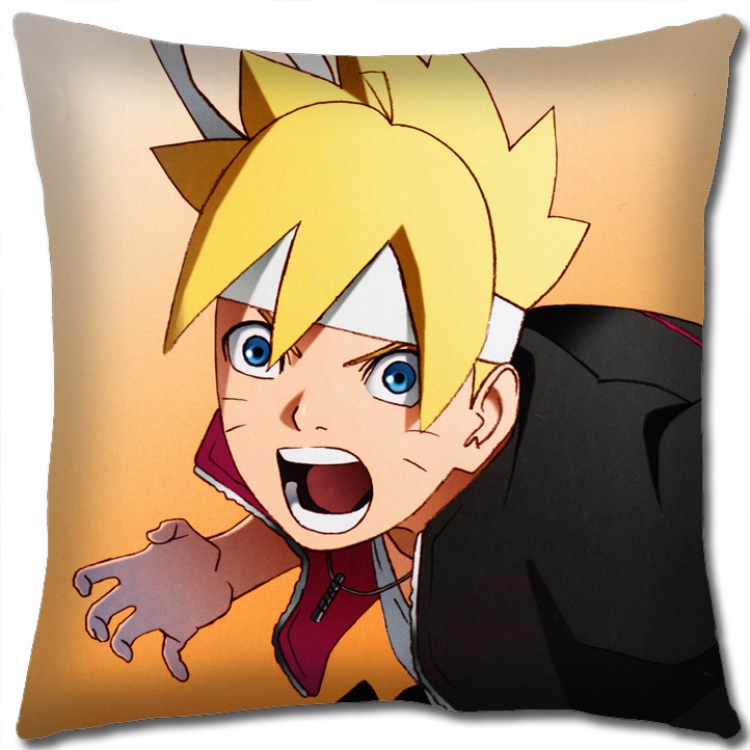 Naruto Anime square full-color pillow cushion 45X45CM H7-371 NO FILLING