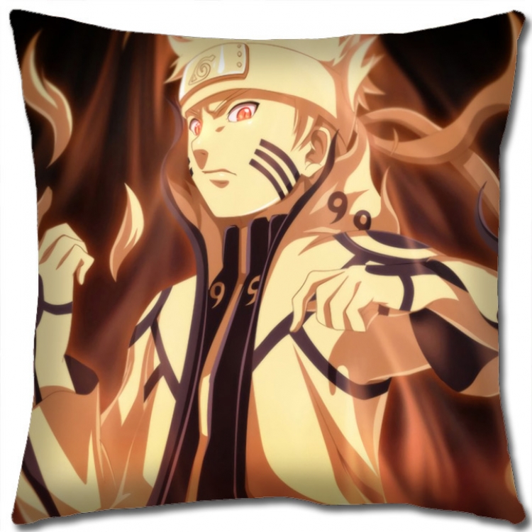 Naruto Anime square full-color pillow cushion 45X45CM  H7-421 NO FILLING