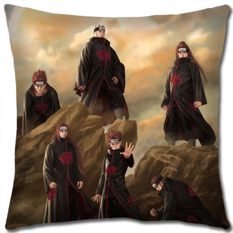 Naruto Anime square full-color pillow cushion 45X45CM H7-416 NO FILLING