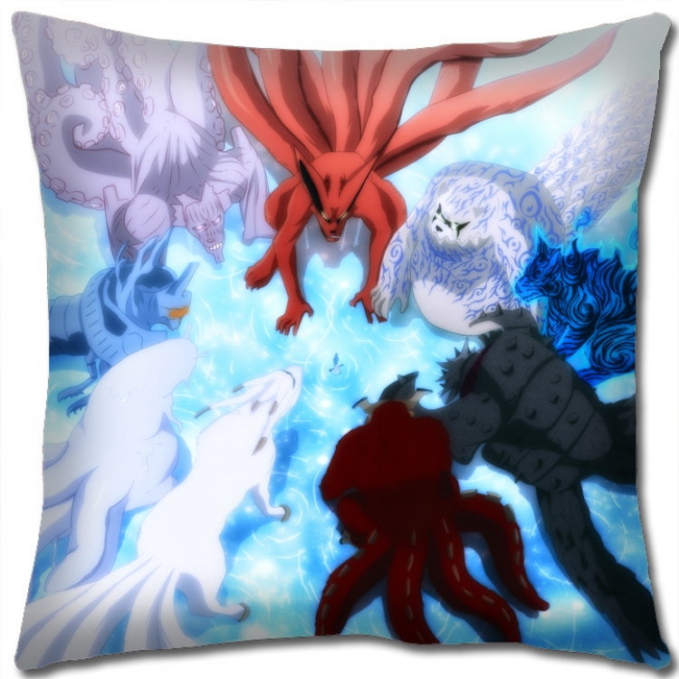 Naruto Anime square full-color pillow cushion 45X45CM H7-420 NO FILLING