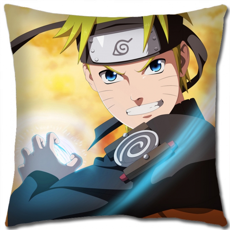 Naruto Anime square full-color pillow cushion 45X45CM H7-401A NO FILLING
