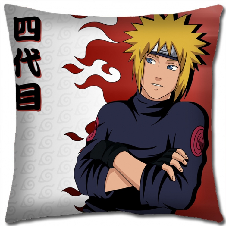 Naruto Anime square full-color pillow cushion 45X45CM H7-490 NO FILLING
