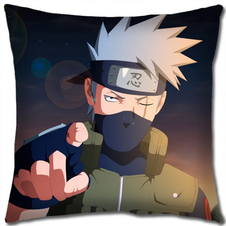 Naruto Anime square full-color pillow cushion 45X45CM H7-495 NO FILLING