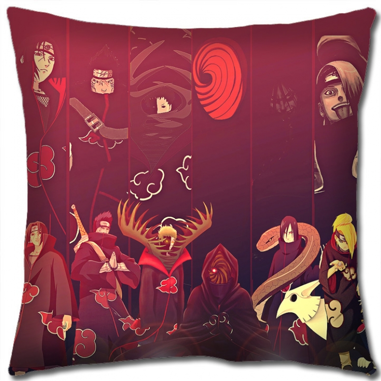 Naruto Anime square full-color pillow cushion 45X45CM H7-417 NO FILLING