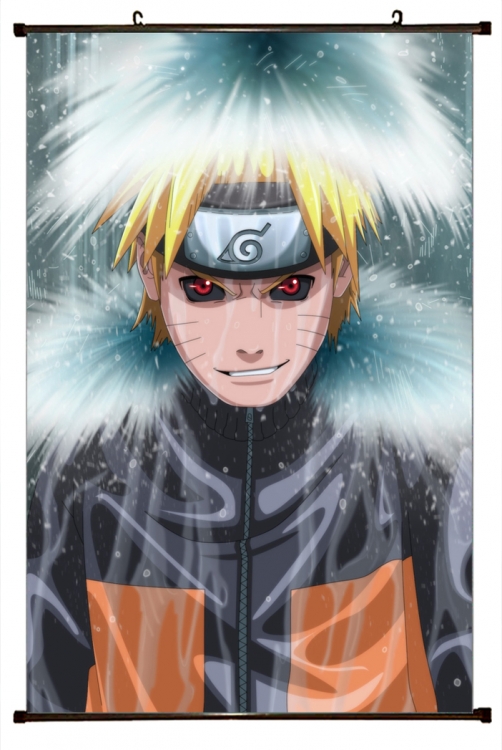 Naruto Anime Plastic pole cloth painting Wall Scroll 60X90CM H7-405 NO FILLING