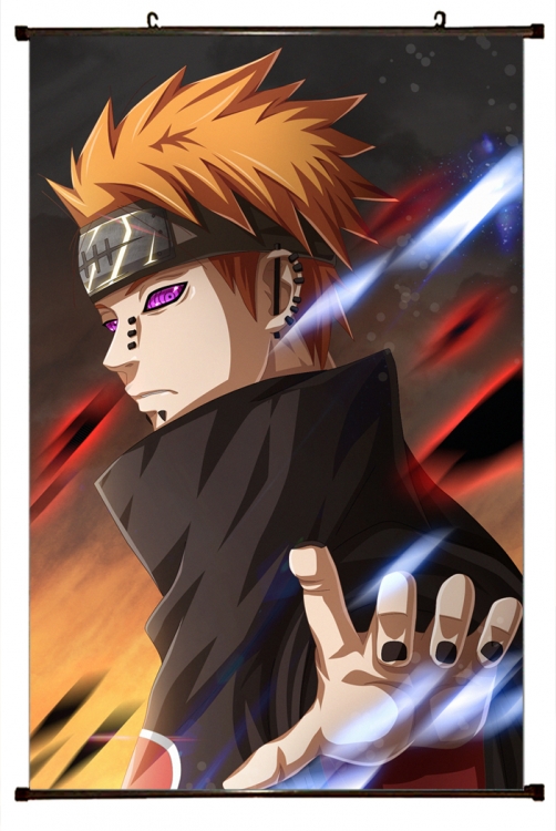 Naruto Anime Plastic pole cloth painting Wall Scroll 60X90CM H7-493 NO FILLING