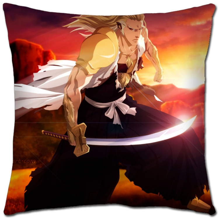 Bleach Anime square full-color pillow cushion 45X45CM   S8-101 NO FILLING