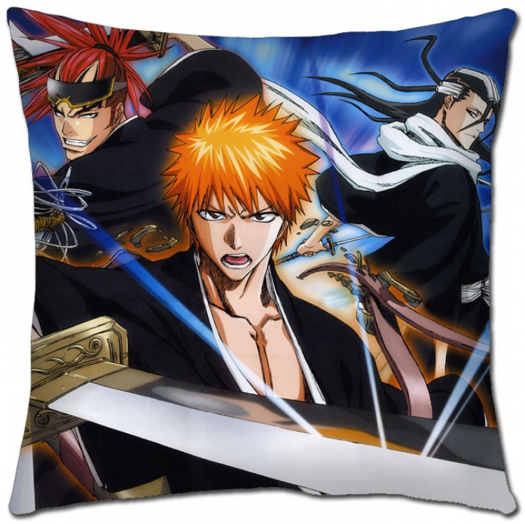 Bleach Anime square full-color pillow cushion 45X45CM   S8-62 NO FILLING