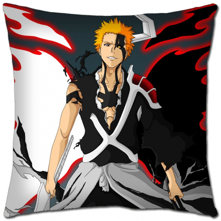 Bleach Anime square full-color pillow cushion 45X45CM S8-17 NO FILLING