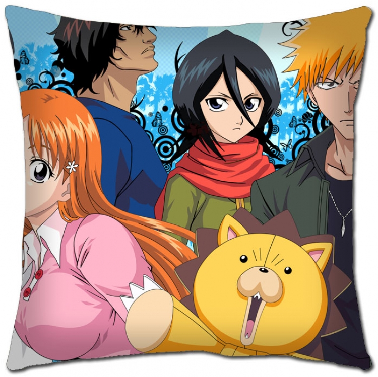 Bleach Anime square full-color pillow cushion 45X45CM   S8-64 NO FILLING