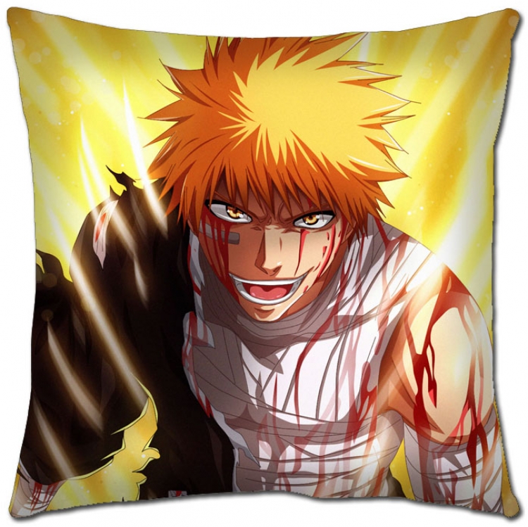 Bleach Anime square full-color pillow cushion 45X45CM S8-23 NO FILLING
