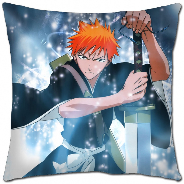 Bleach Anime square full-color pillow cushion 45X45CM  S8-9 NO FILLING