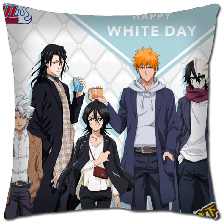 Bleach Anime square full-color pillow cushion 45X45CM  S8-52 NO FILLING