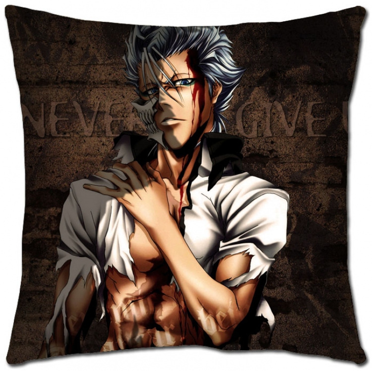 Bleach Anime square full-color pillow cushion 45X45CM S8-116 NO FILLING