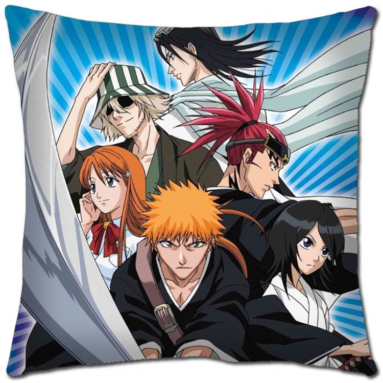 Bleach Anime square full-color pillow cushion 45X45CM S8-40 NO FILLING